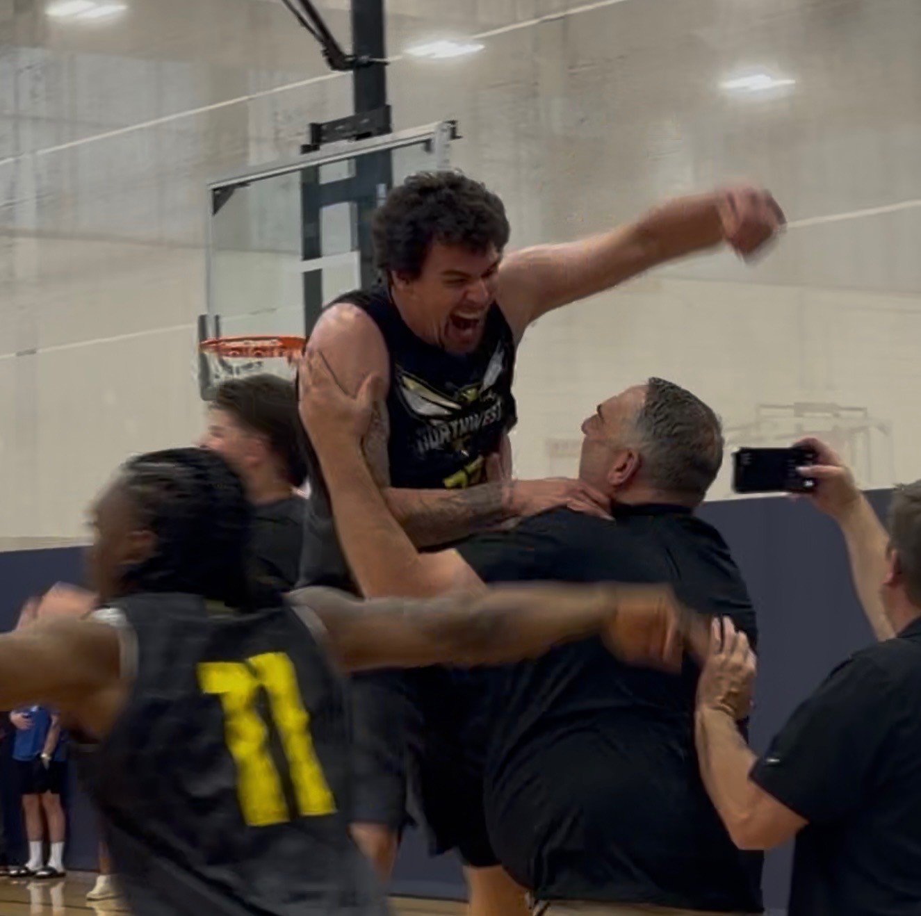 Northwest YellowJackets championship celebration